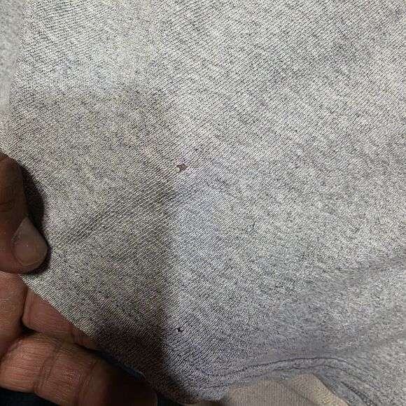 47 vintage tubular Texas Tech Red Raiders Football Tee Shirt Size Medium Flawed - Picture 5 of 8